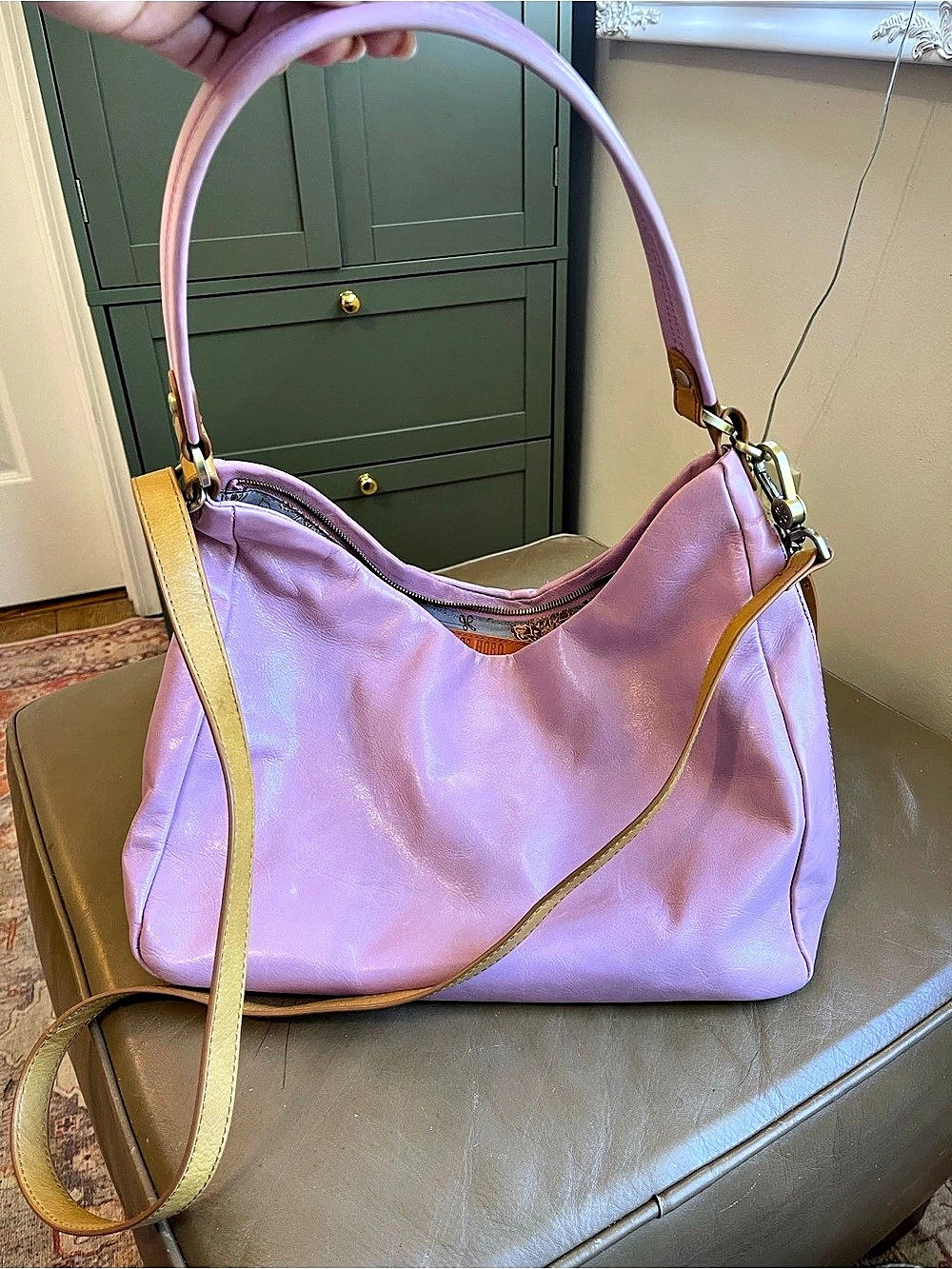 HOBO International Delilah Shoulder Bag Pink